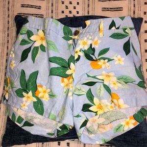 Old Navy tropical shorts
